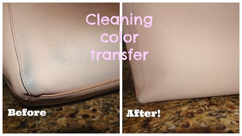 how to remove jean stain from michael kors purse|how to clean canvas purse.